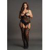 Le Désir Combinaison RHINESTONE Noire
